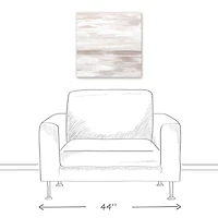 Soft Calming Abstract Canvas Wall Art