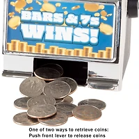 Toy Time Burning 7s Tabletop Slot Machine Coin Bank