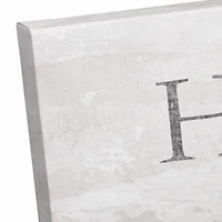 Distressed Home Sign 20" x 30" Canvas Wall Art