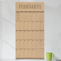 TF Publishing 2024 Big Grid - Kraft Wall Calendar