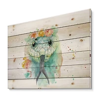 Designart - Portrait A Snake In Flowers