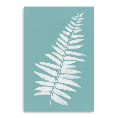 Teal Botany I Canvas Giclee