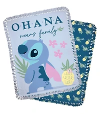 Lilo & Stitch 48" Ohana No Sew Fleece Throw Kit
