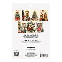 Brea Reese™ 6" x 8" Classic Christmas Scratch Art Paper Pad