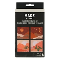 Desert Diamond Art Coaster Kit by Make Market®