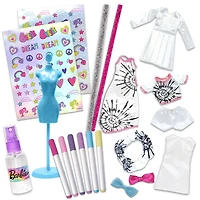 Tara Toy Barbie Tie-Dye Be A Real Fashion Designer Doll Clothes Designing Kit