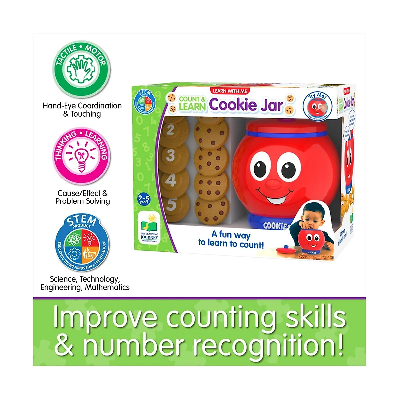 Learn with Me - Count & Learn Cookie Jar