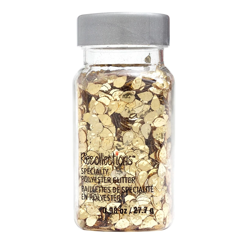 Gold Specialty Polyester Glitter by Recollections™