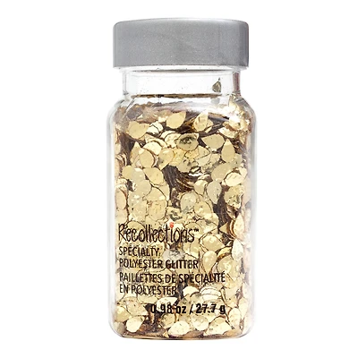 Gold Specialty Polyester Glitter by Recollections™