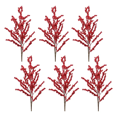 28" Clustered Berry Twig Spray, 6ct.
