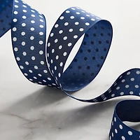 1.5" x 3yd. Sheer Wired Polka Dot Ribbon by Celebrate It