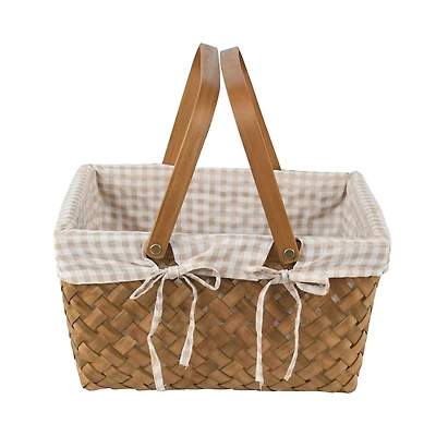 13" Picnic Basket with Liner by Ashland®