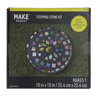 10" Black Round Stepping Stone Kit by Make Market®
