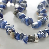 12 Packs: 4 ct. (48 total) Sodalite Chip Beads by Bead Landing®