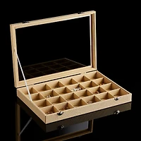 Burlap Tray with Lid By Bead Landing™