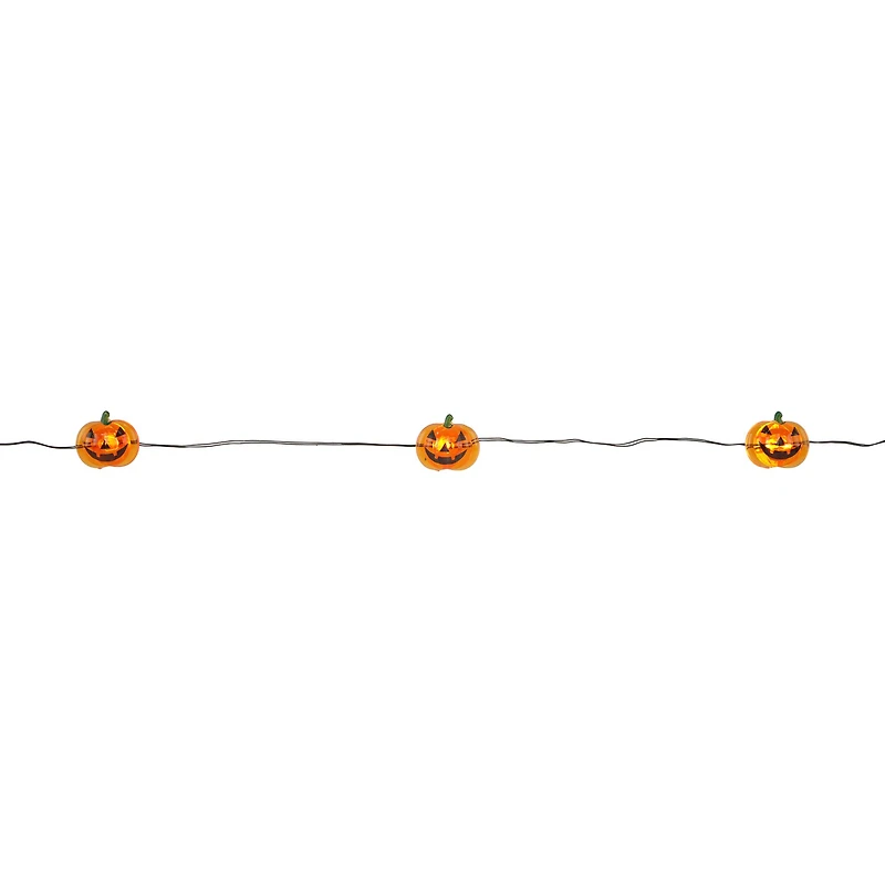 20ct. Warm White LED Jack-O'-Lantern String Lights by Ashland®