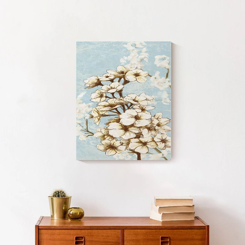 Tall Cherry Blossoms 16" x 20" Canvas Wall Art