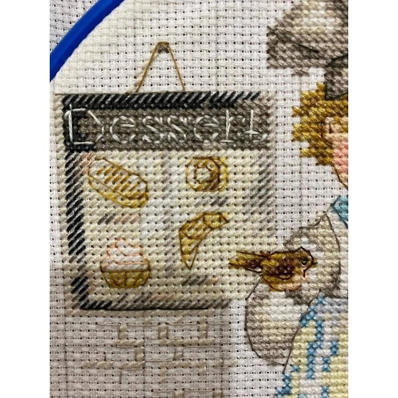 Letistitch Snowman And Santa Stocking Counted Cross Stitch Kit