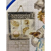 Letistitch Snowman And Santa Stocking Counted Cross Stitch Kit