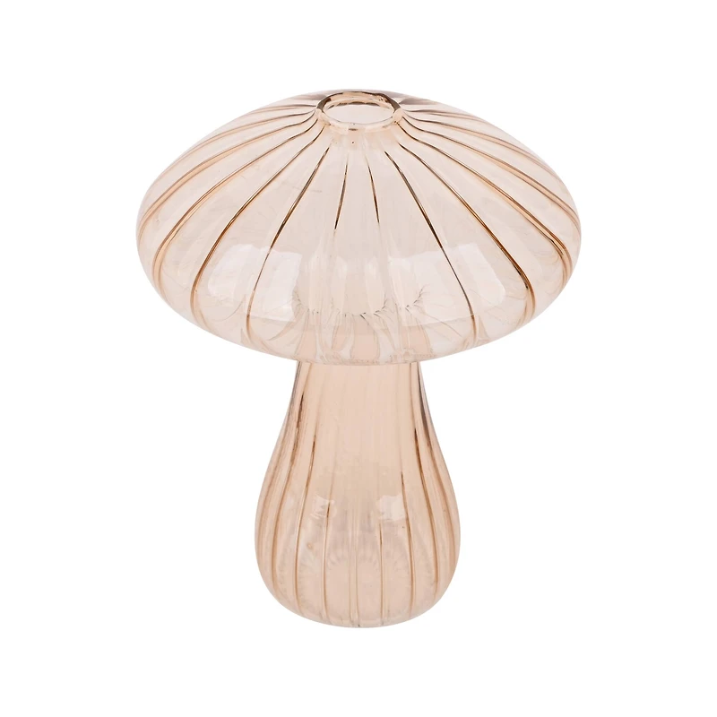 4.5" Glass Mushroom Decorative Container by Ashland