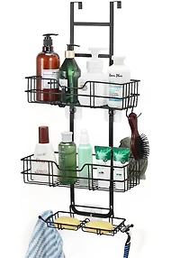 NEX™ Over the Door Shower Caddy Organizer