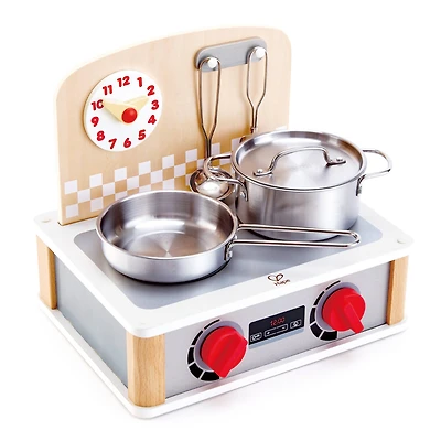 Hape 2-In-1 Kitchen & Grill Set