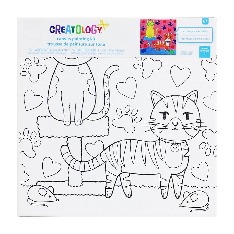 Cats Canvas Painting Kit by Creatology™