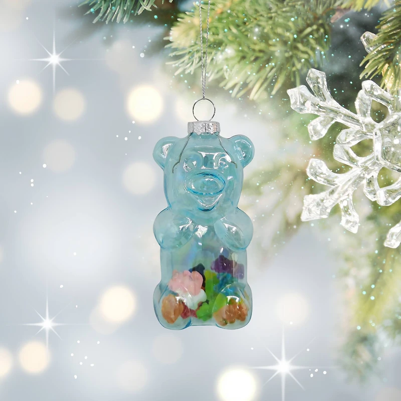 4.5" Gummy Bear Glass Ornament by Ashland®