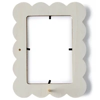 4" x 6" Wooden Scalloped Frame by Make Market®