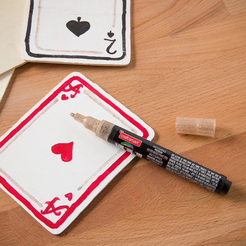 12 Pack: Glitter Medium Tip Premium Paint Pen by Craft Smart