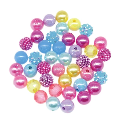 Mixed Gumball Beads by Creatology™
