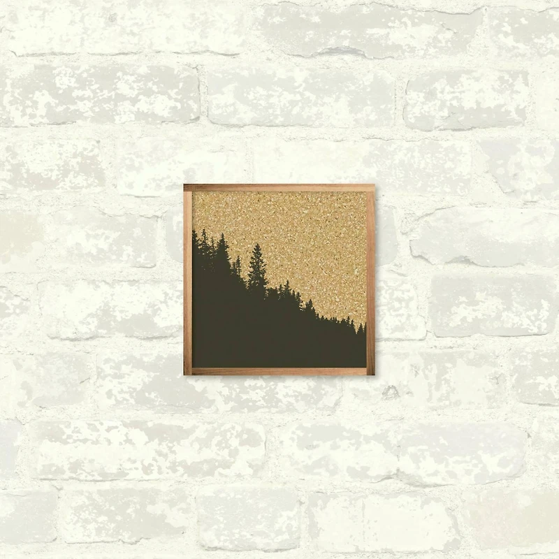RoomMates 10" x 10" Mountain Cork Wall Art