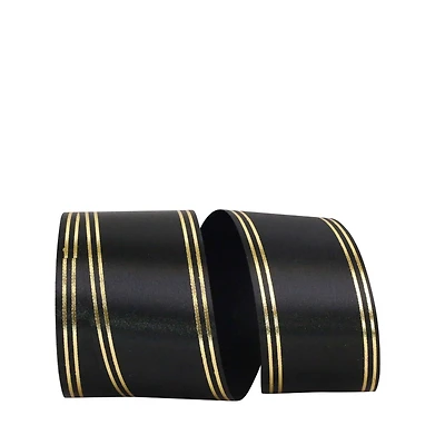 The Ribbon Roll 2.5" x 50yd. Quad Stripe Ribbon