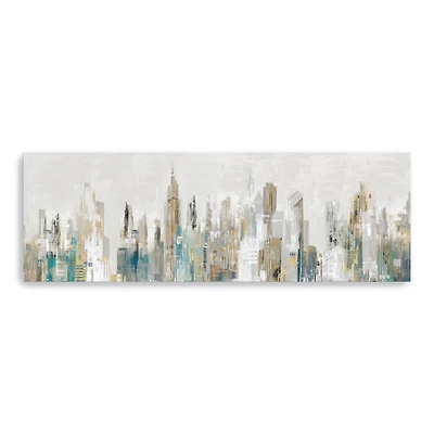 Golden Winter City II Canvas Giclee