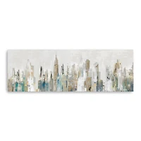Golden Winter City II Canvas Giclee