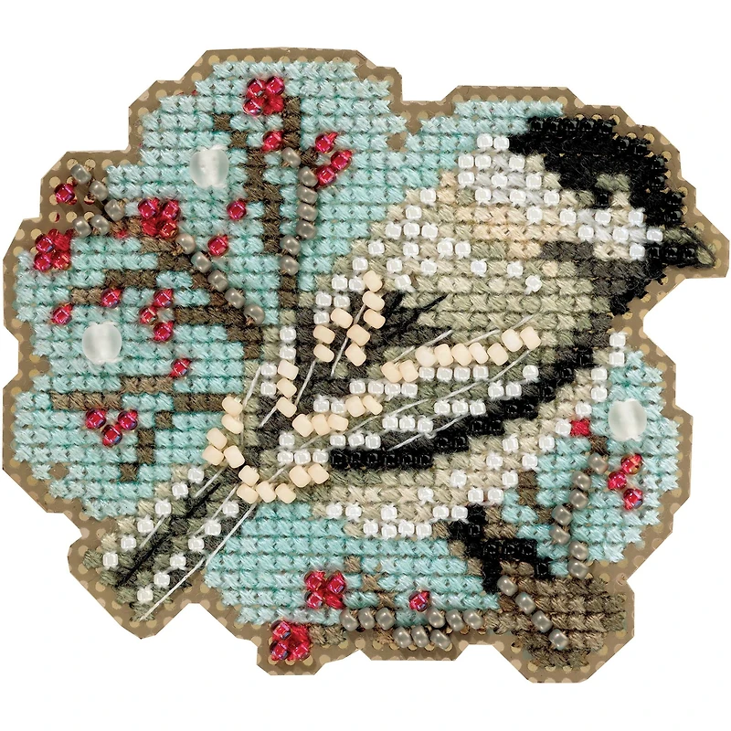 Mill Hill® Little Chickadee Ornament Beaded Counted Cross Stitch Kit