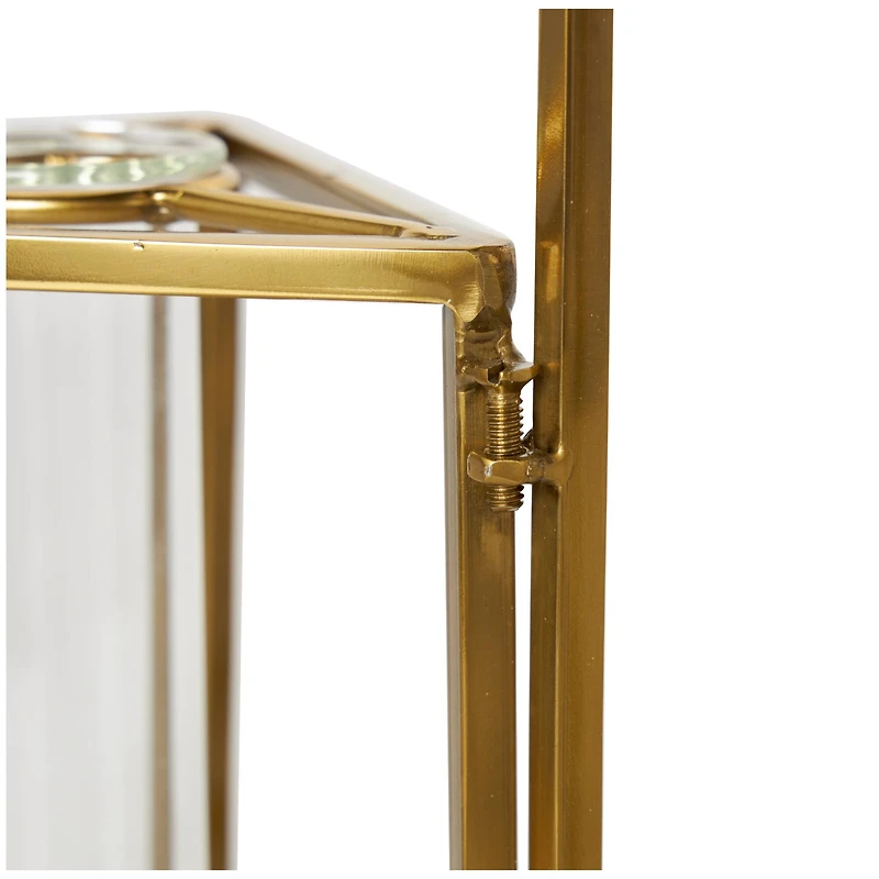 14.5" Gold Stainless Steel Test Tube Bud Vases