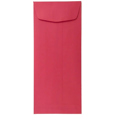 JAM Paper #11 Brite Hue Christmas Red Policy Colored Envelopes, 25ct.