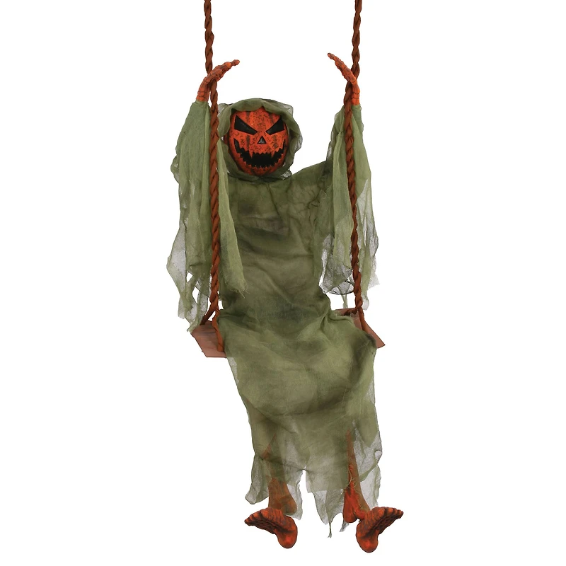 5ft. Swinging Dead Pumpkin Reaper by Ashland®