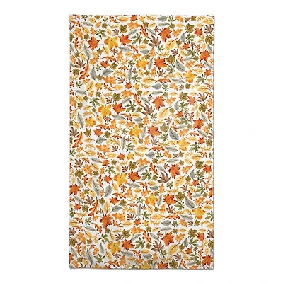 102" Fall Leaves Pattern Tablecloth