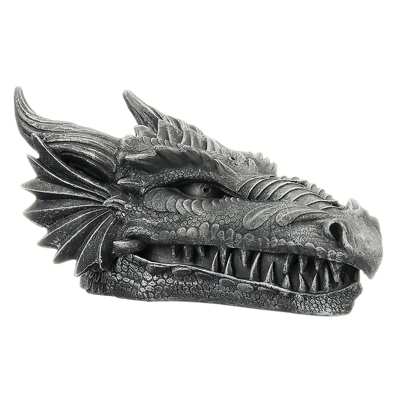 Design Toscano 5" Stryker the Smoking Dragon Sculptural Incense Box