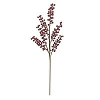 28" Red Iced Berry Stem by Ashland®