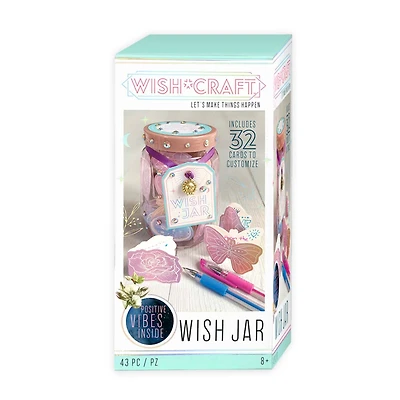 Bright Stripes Wish Craft Positive Vibes Wish Activity Jar