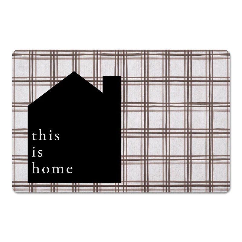 This is Home Floor Mat, 18" x 27"