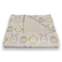 Easter Egg Disguises 50" x 60" Sherpa Fleece Blanket