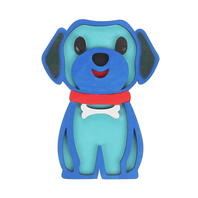 Dog Layered Wood Craft Kit by Creatology™