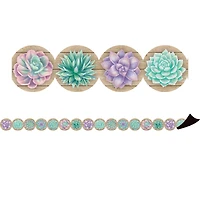 Teacher Created Resources Rustic Bloom Magnetic Border, 48ft.