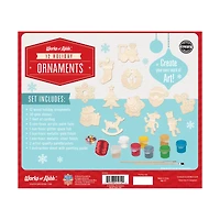 Works of Ahhh... Wood Painting Kit - 12 Holiday Ornaments