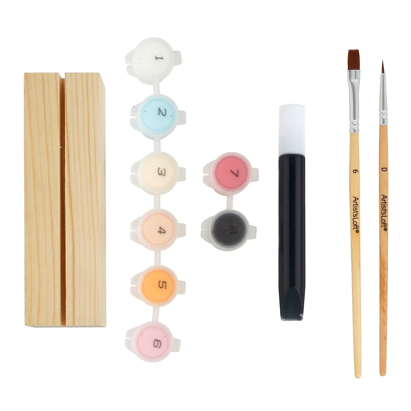 5" x 7" Shiba Paint-by-Number Acrylic Surface Kit by Artist's Loft®