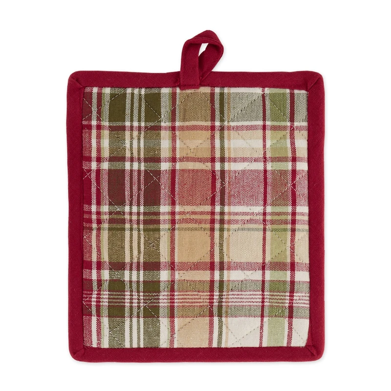 DII® Give Thanks Plaid Oven Mitt & Potholder Set